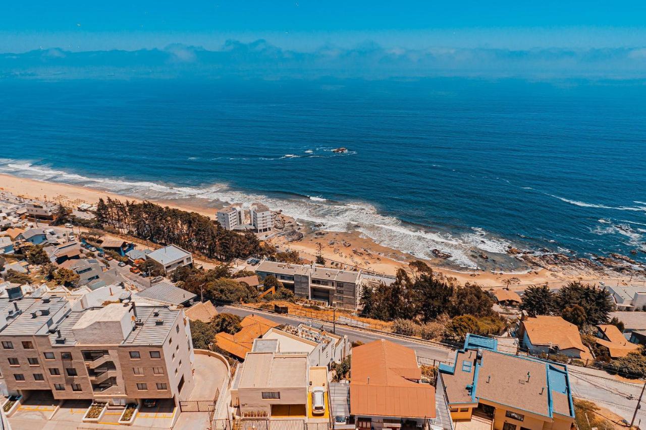 Hermoso Departamento Con Insuperable Vista Al Mar Appartement Vina del Mar Buitenkant foto