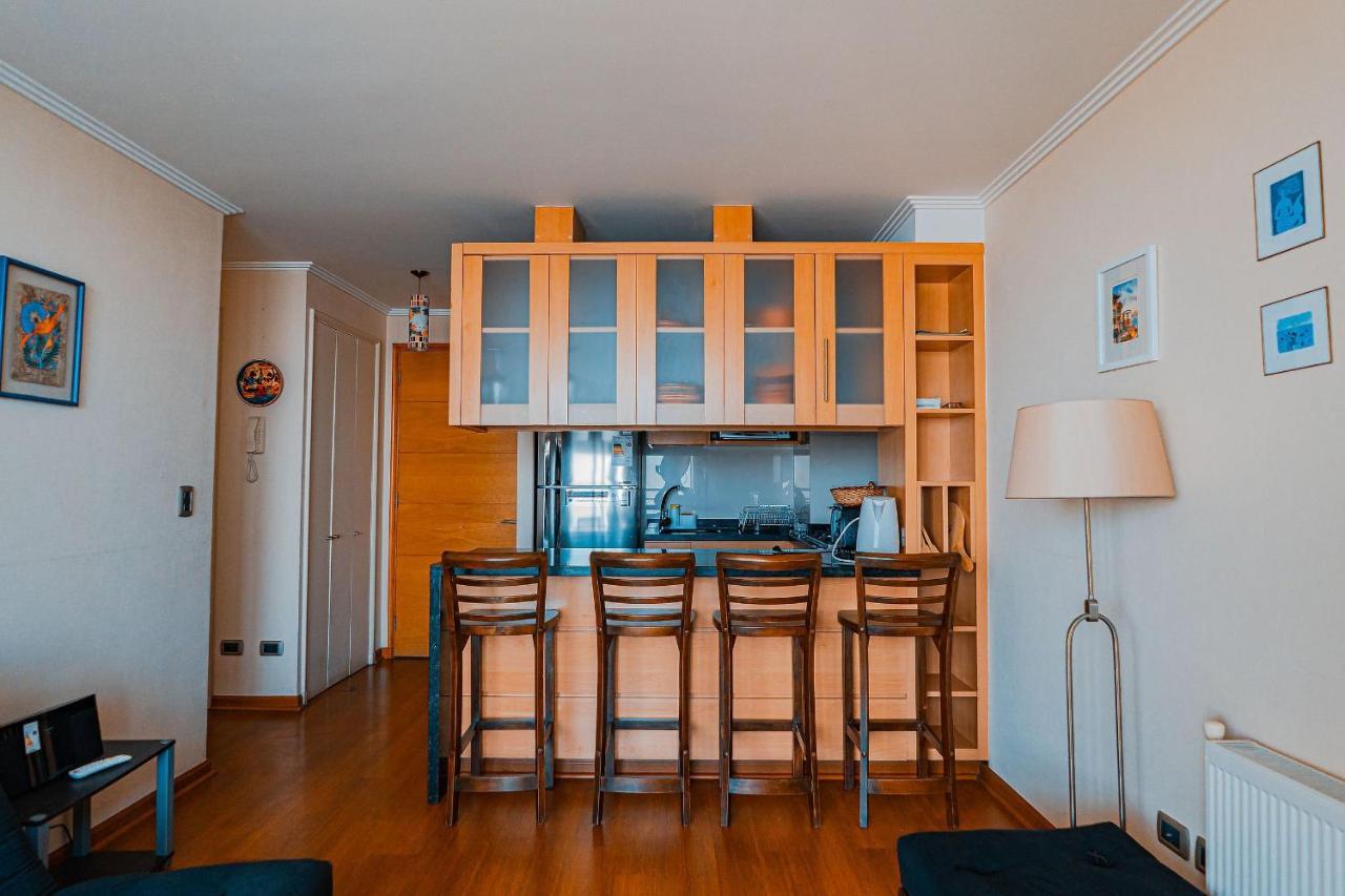 Hermoso Departamento Con Insuperable Vista Al Mar Appartement Vina del Mar Buitenkant foto