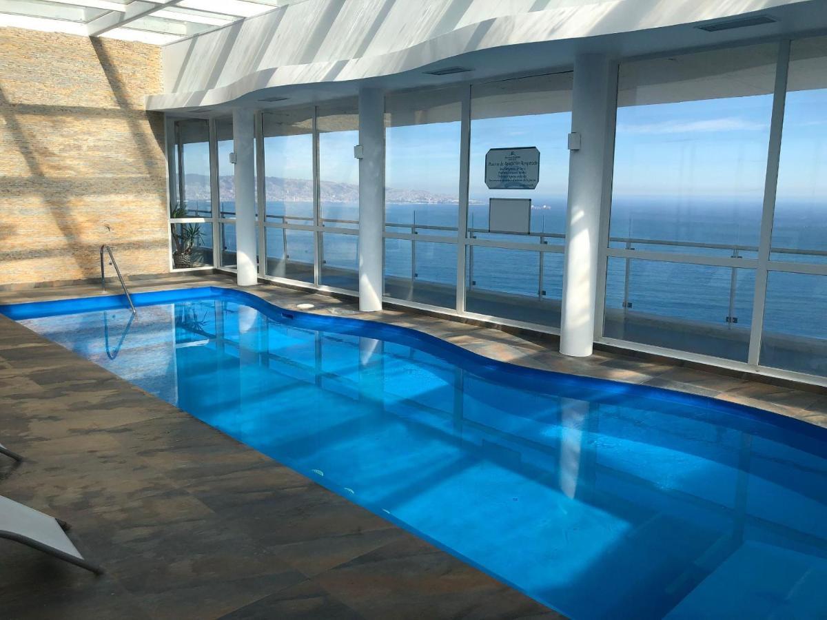 Hermoso Departamento Con Insuperable Vista Al Mar Appartement Vina del Mar Buitenkant foto