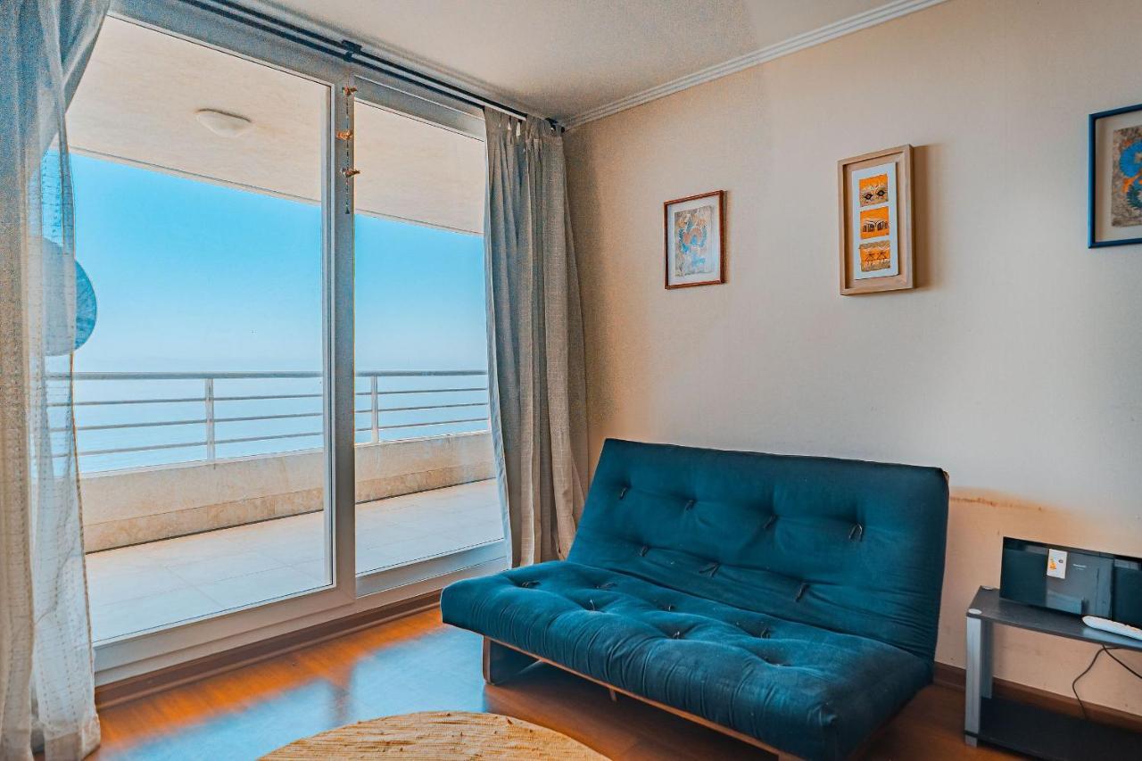 Hermoso Departamento Con Insuperable Vista Al Mar Appartement Vina del Mar Buitenkant foto