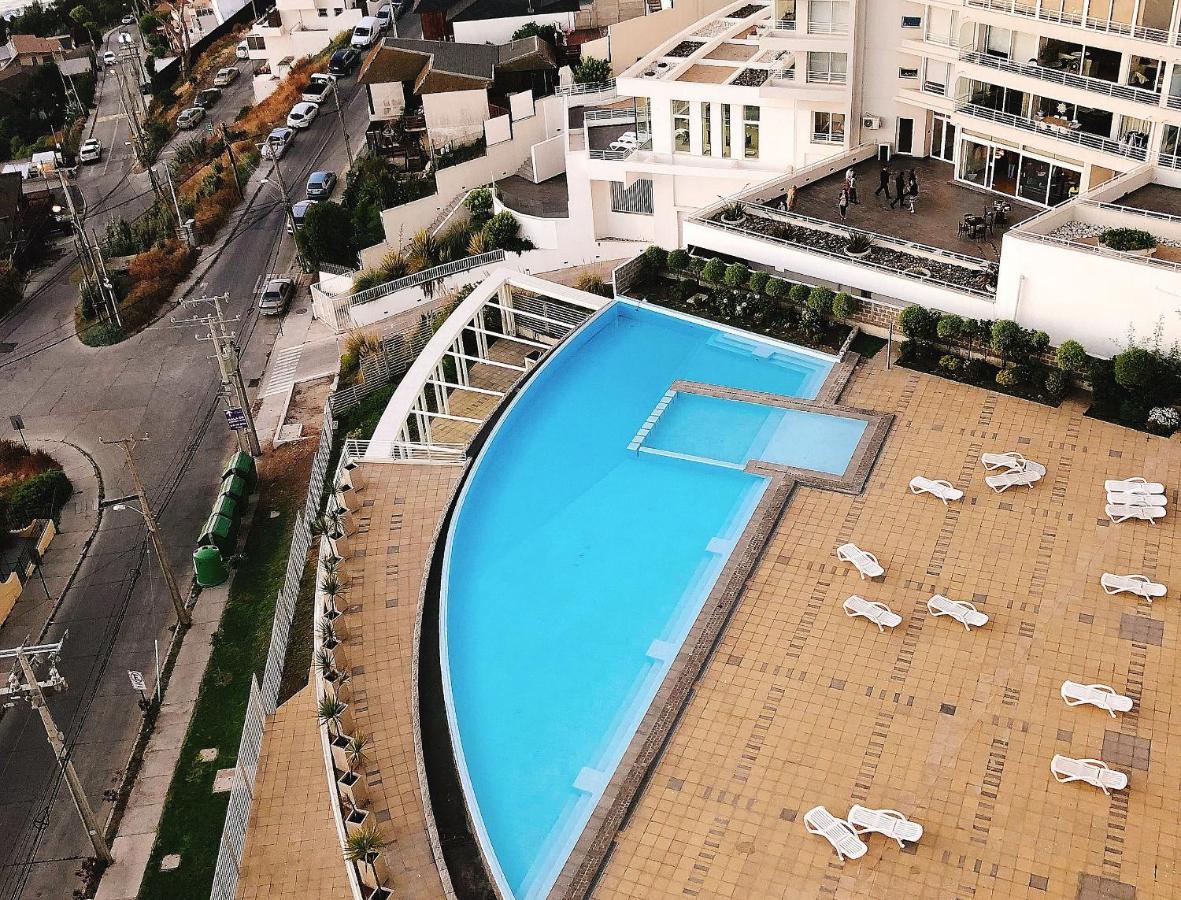 Hermoso Departamento Con Insuperable Vista Al Mar Appartement Vina del Mar Buitenkant foto