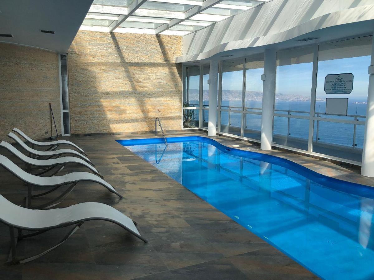 Hermoso Departamento Con Insuperable Vista Al Mar Appartement Vina del Mar Buitenkant foto