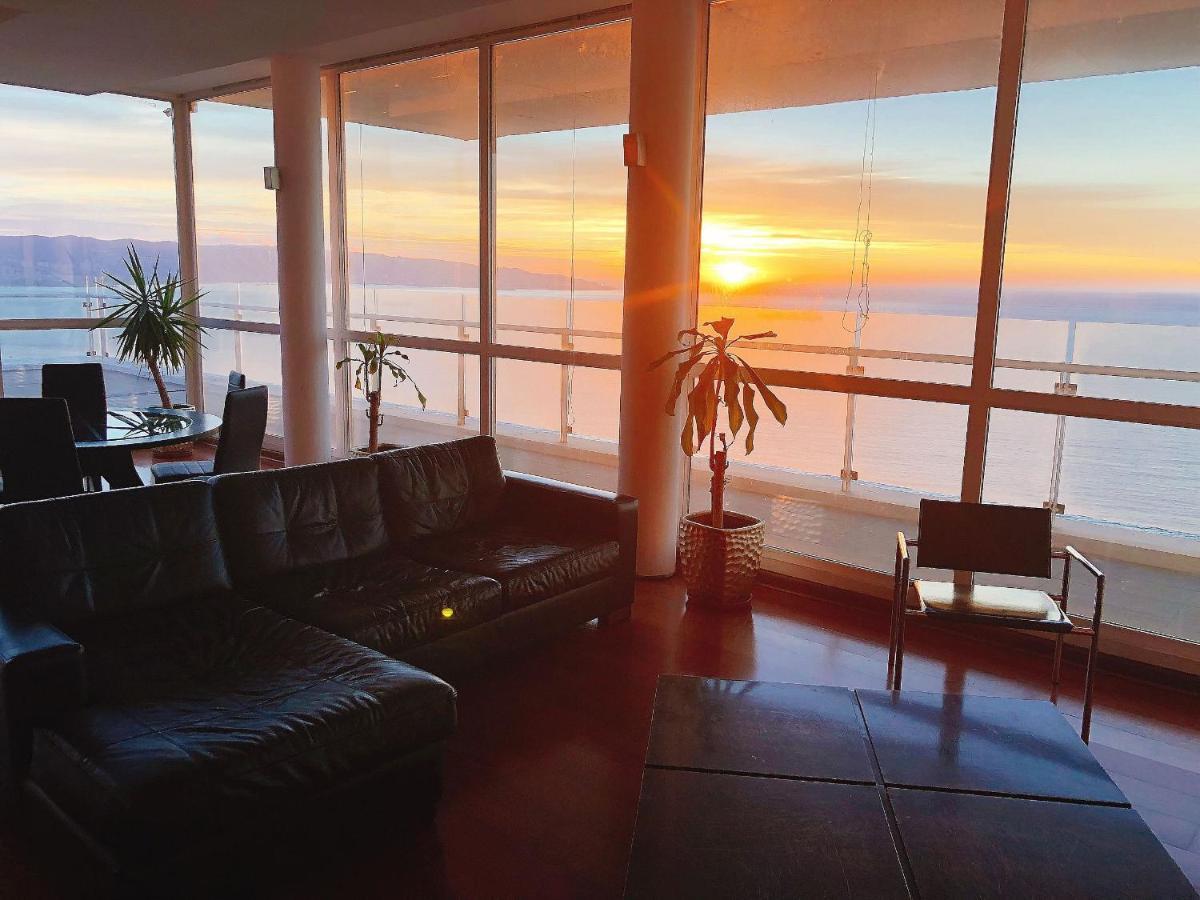 Hermoso Departamento Con Insuperable Vista Al Mar Appartement Vina del Mar Buitenkant foto