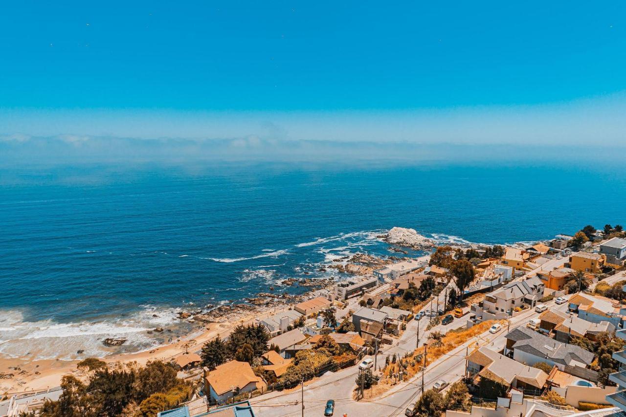 Hermoso Departamento Con Insuperable Vista Al Mar Appartement Vina del Mar Buitenkant foto